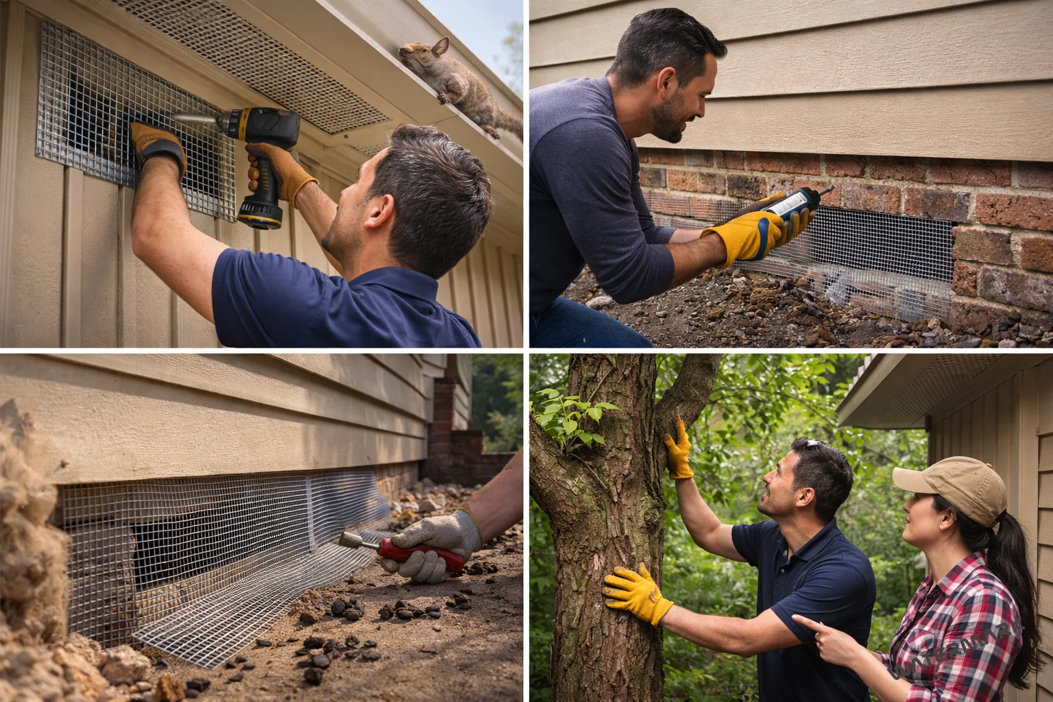 How to Prevent Squirrels From Entering Your Home